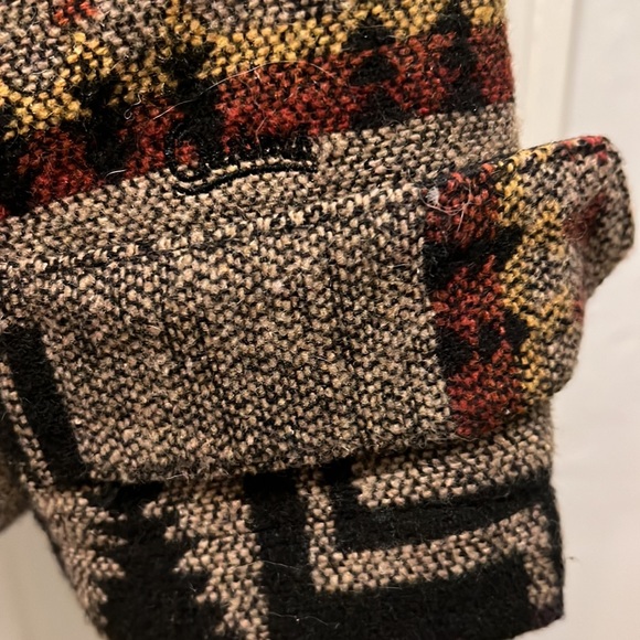 Outback Trading wool coat Aztec New S - Picture 3 of 6